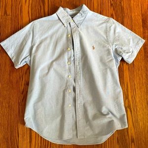 Polo Ralph Lauren Short Sleeve Button Up Shirt Medium